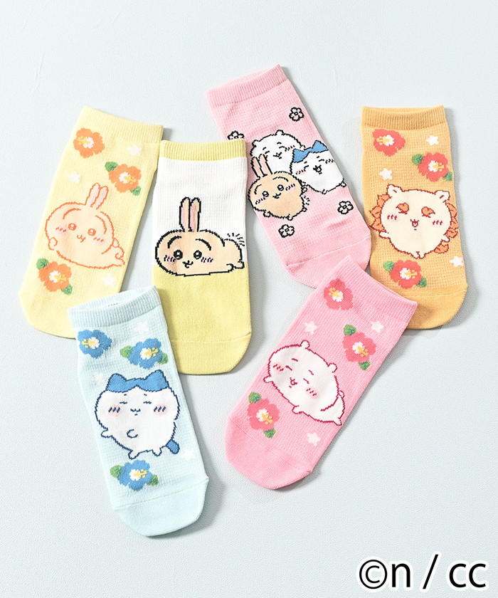 【Honeys公式 / ハニーズ】ちいかわ/メッシュソックス レディース ちいかわアロハ プチプラ 【Honeys公式 / ハニーズ】ちいかわ/メッシュソックス レディース ちいかわアロハ プチプラ