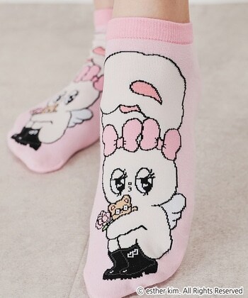 【Honeys公式 / ハニーズ】エスターバニー/ソックス レディース エンジェル プチプラ 【Honeys公式 / ハニーズ】エスターバニー/ソックス レディース エンジェル プチプラ