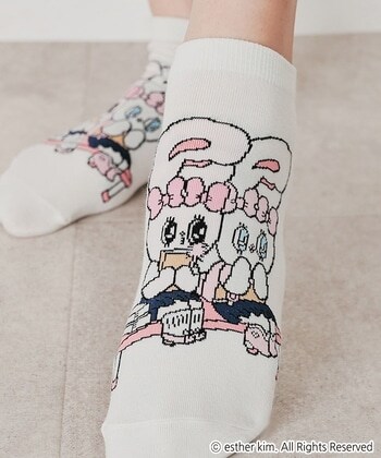 【Honeys公式 / ハニーズ】エスターバニー/ソックス レディース スクール プチプラ 【Honeys公式 / ハニーズ】エスターバニー/ソックス レディース スクール プチプラ