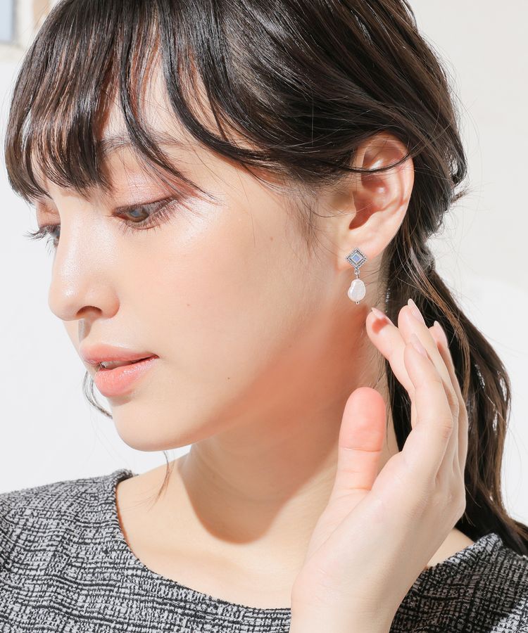 ハニーズ公式通販】ピアス(ダイヤ×パール): ファッショングッズ