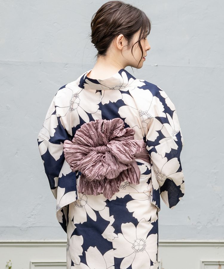 浴衣 コン×花