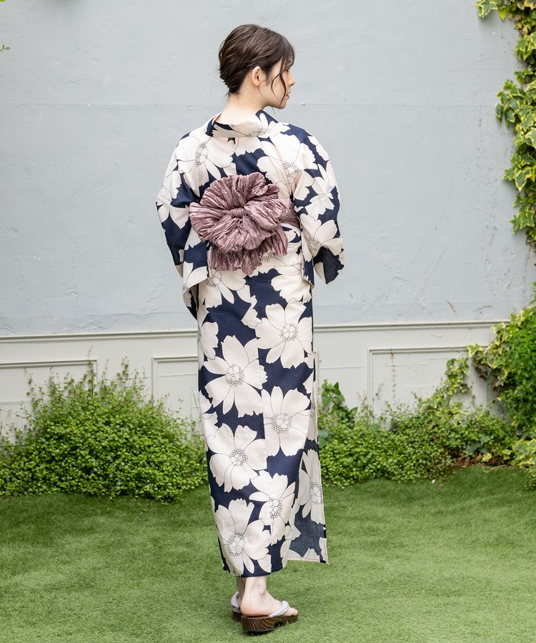 浴衣 コン×花