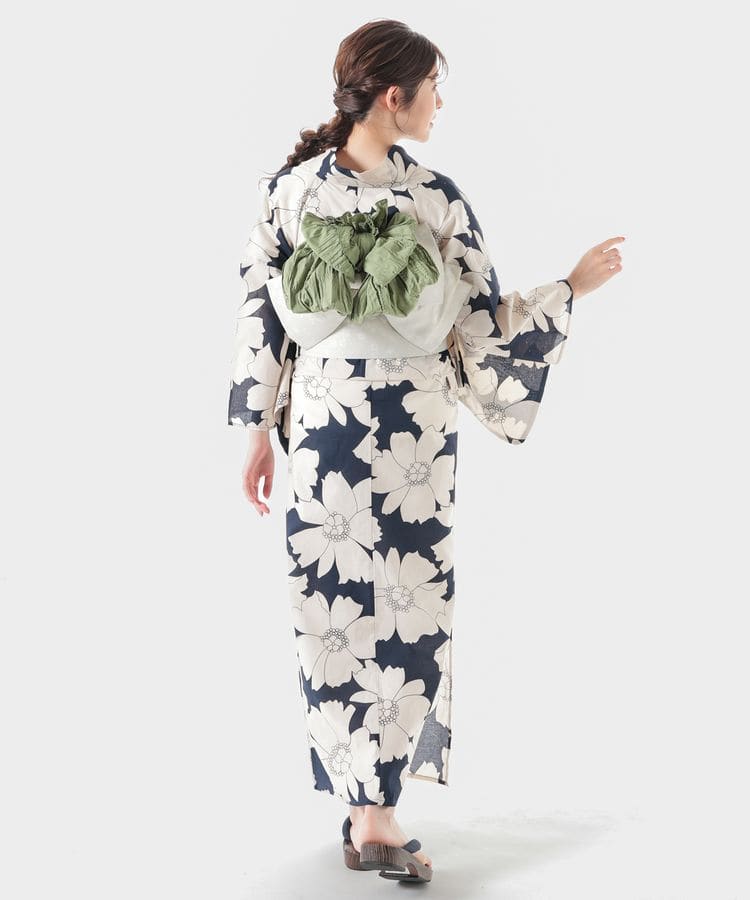 浴衣 コン×花