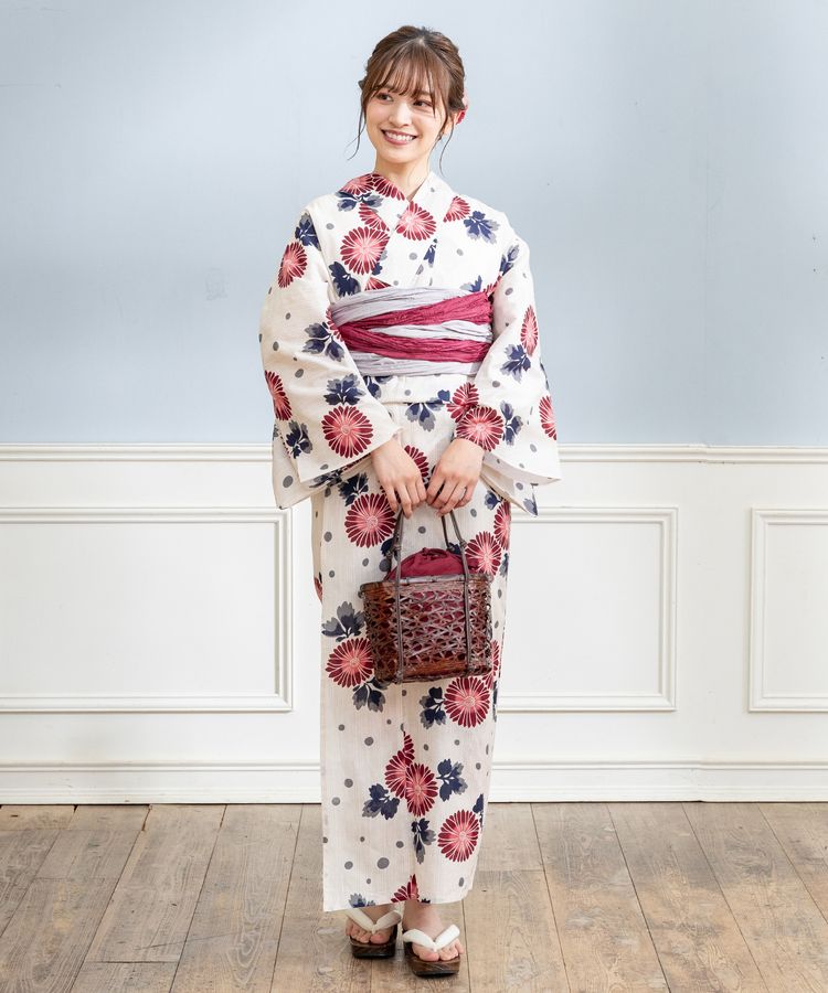 兵児帯 ボルドー