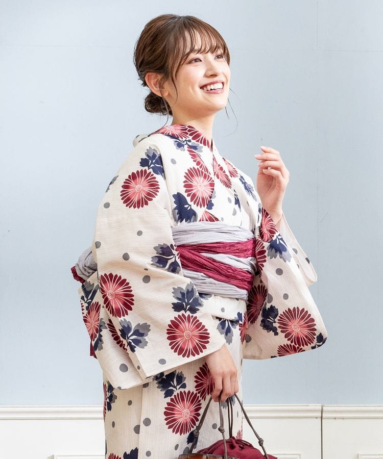 兵児帯 ボルドー