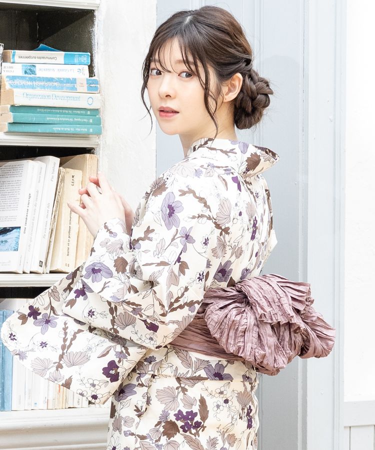 兵児帯 ローズピンク