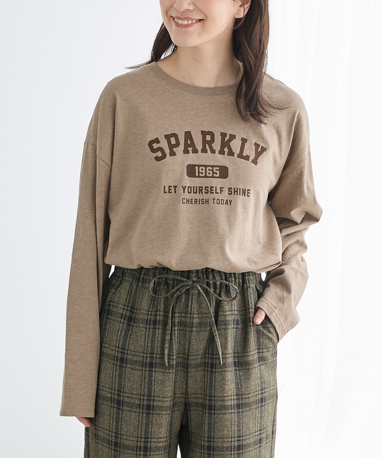 ロゴプリントゆるTシャツ