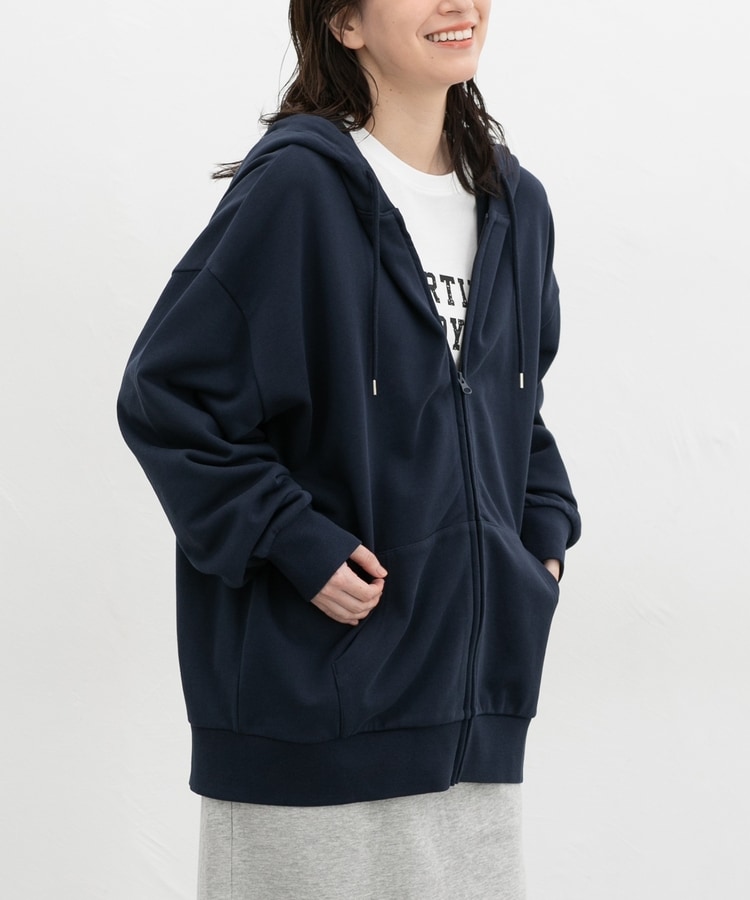 こだわり綿ジップパーカー: トップス｜ハニーズ公式通販