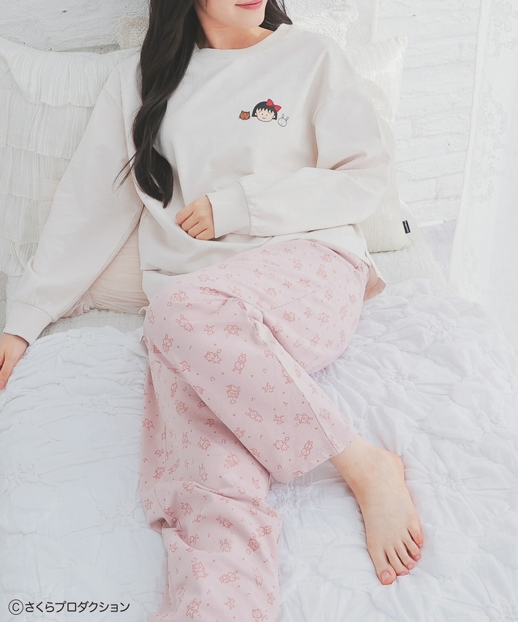 ②　ちびまうさま専用 ちびまる子ちゃん／ルームウェア（上下セット）: ファッション