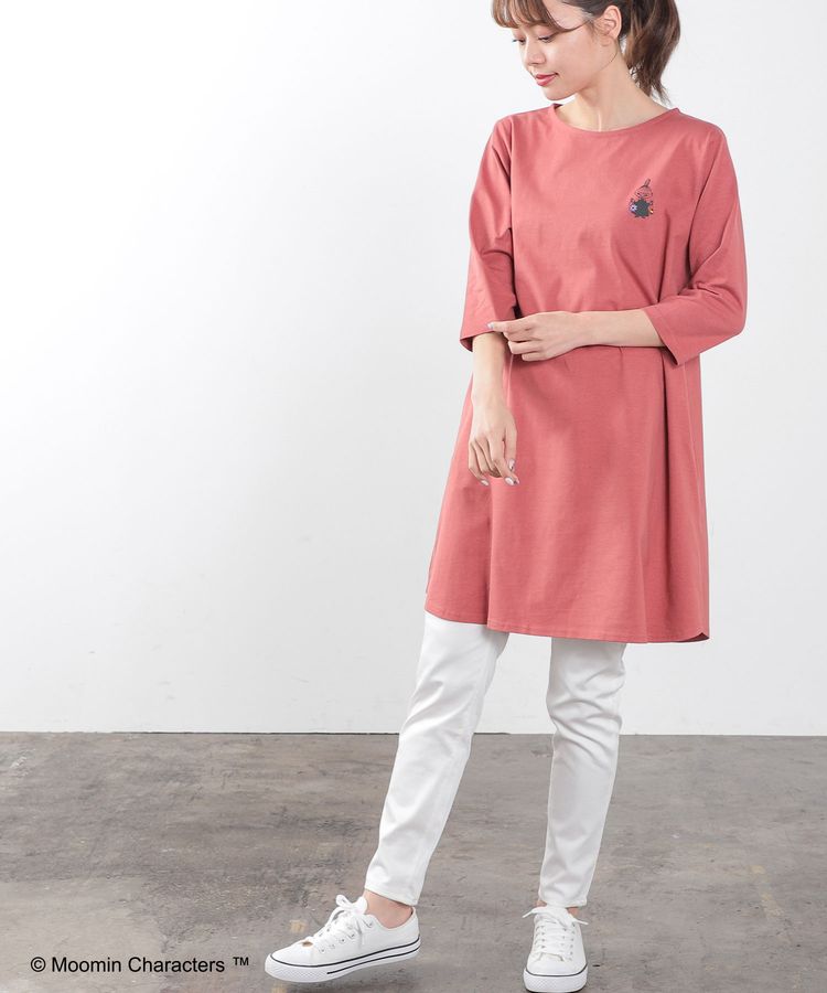 ハニーズ公式通販 ムーミン ７分ワンピース ワンピース Honeys Online Shop レディースファッション通販
