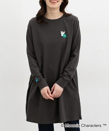 【Honeys公式 / ハニーズ】ムーミン/ワンピース レディース L スミクロ プチプラ 【Honeys公式 / ハニーズ】ムーミン/ワンピース レディース L スミクロ プチプラ
