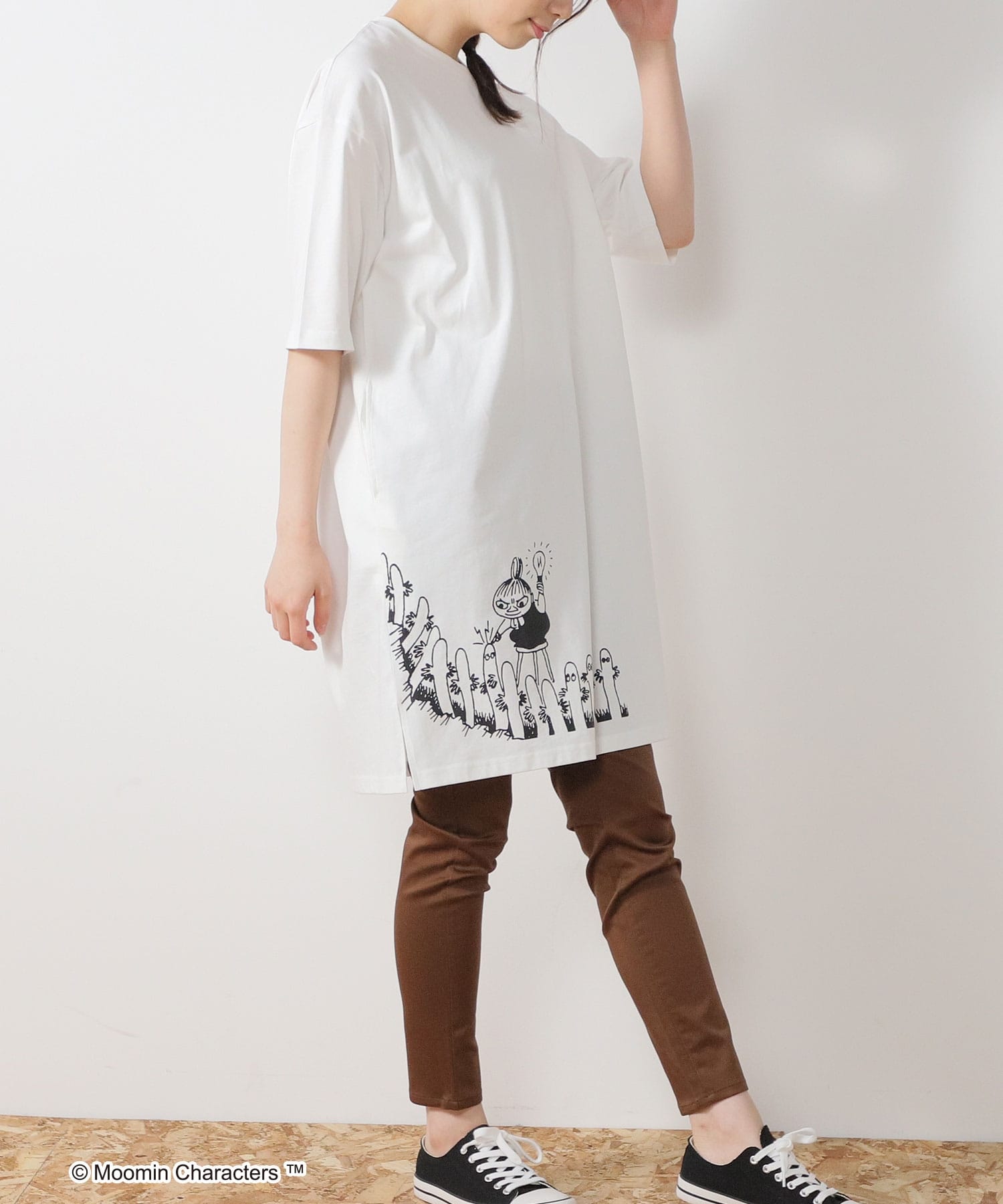 ハニーズ公式通販 ムーミンクルーワンピース ワンピース Honeys Online Shop レディースファッション通販