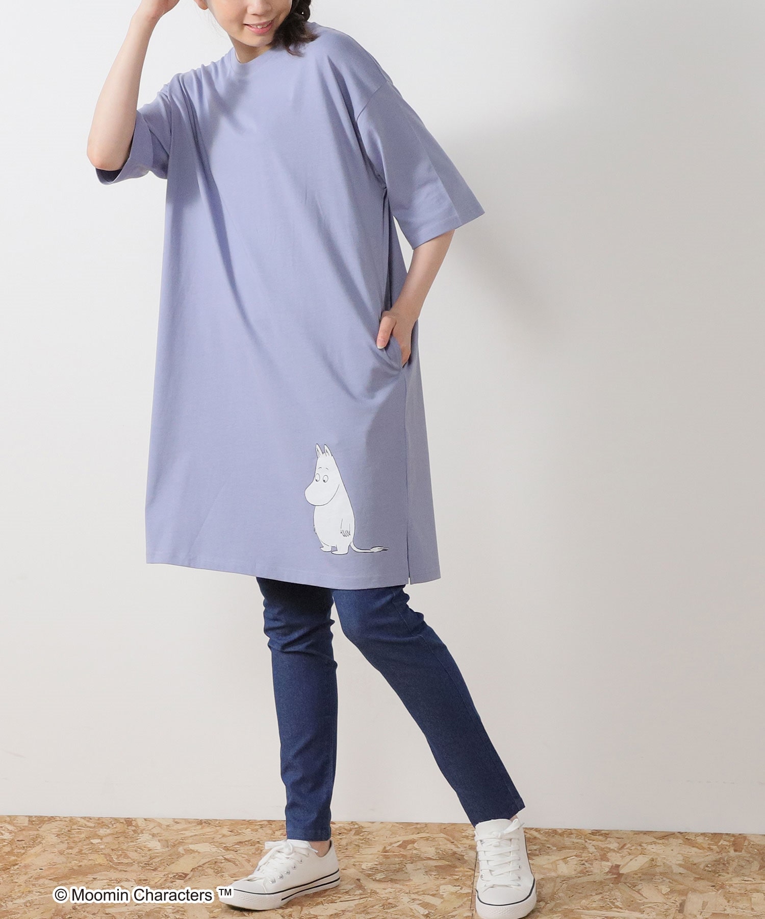 ハニーズ公式通販 ムーミンクルーワンピース ワンピース Honeys Online Shop レディースファッション通販