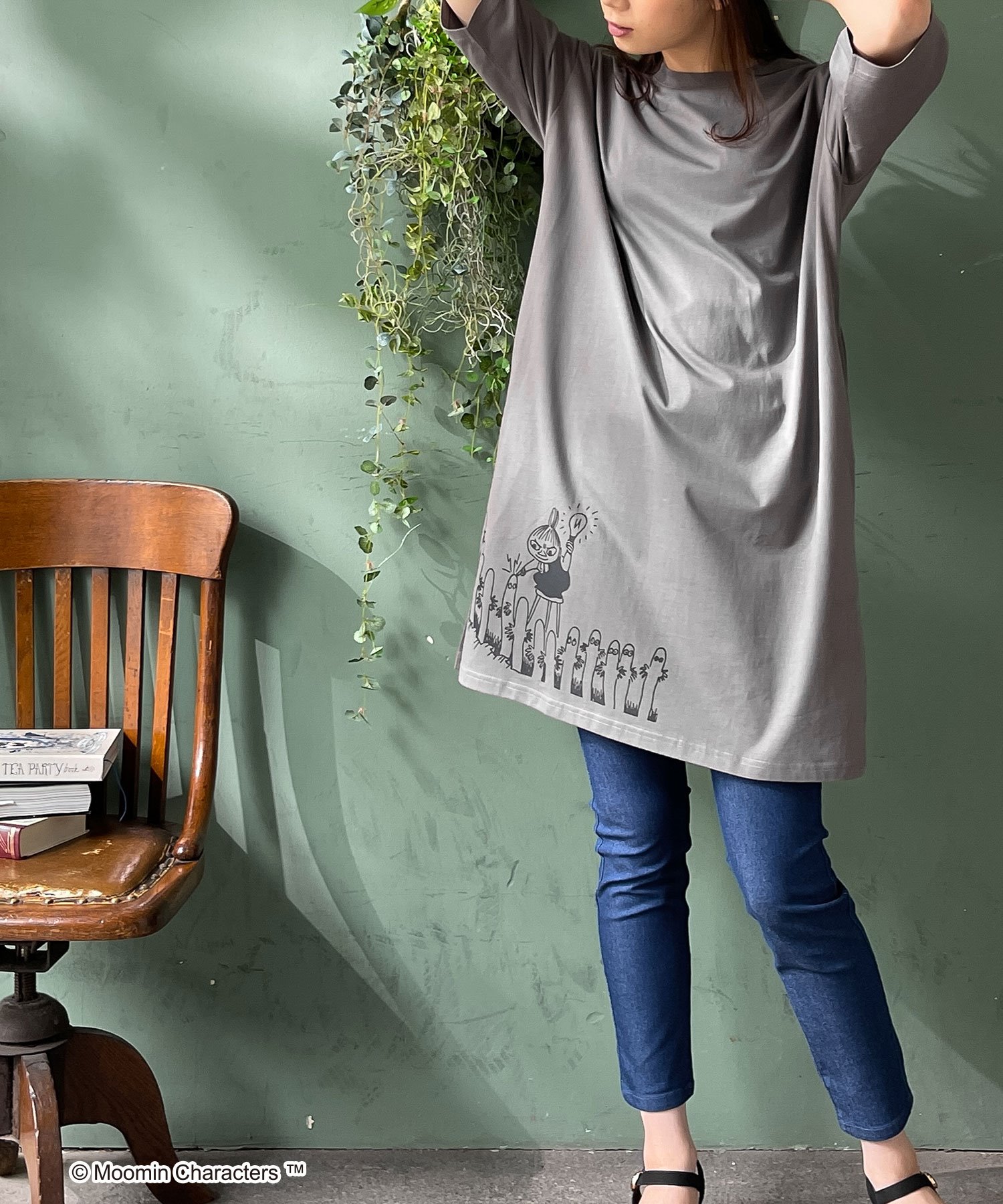 ハニーズ公式通販 ムーミンクルーワンピース ワンピース Honeys Online Shop レディースファッション通販