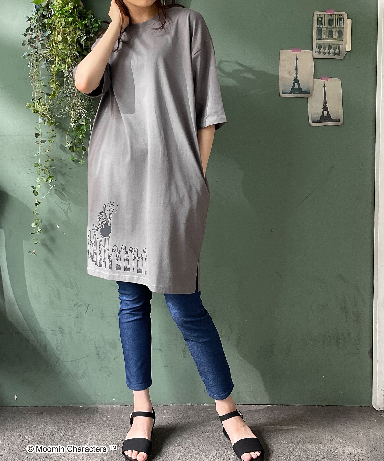 ハニーズ公式通販 ムーミンクルーワンピース ワンピース Honeys Online Shop レディースファッション通販