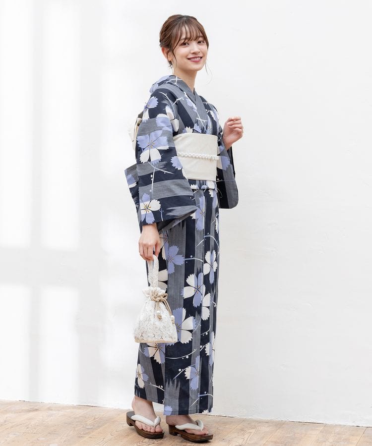 浴衣 コンストライプ