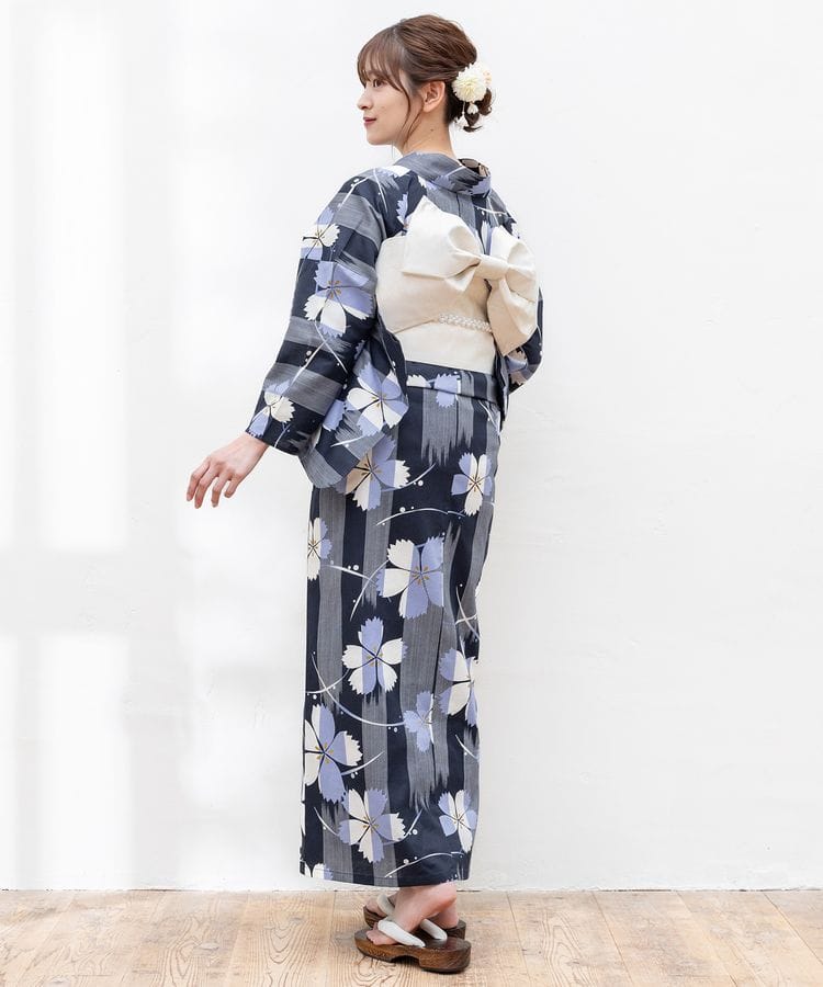 浴衣 コンストライプ