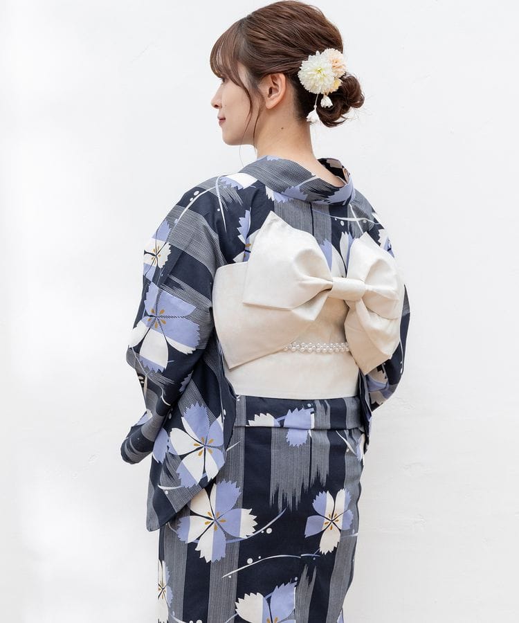 浴衣 コンストライプ