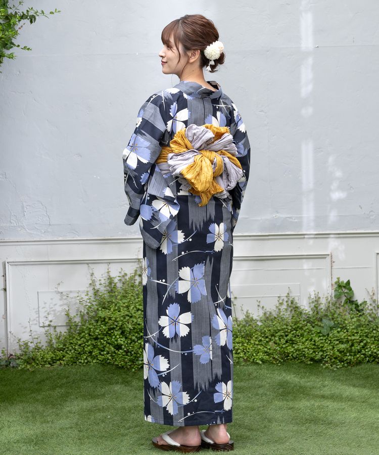 浴衣 コンストライプ