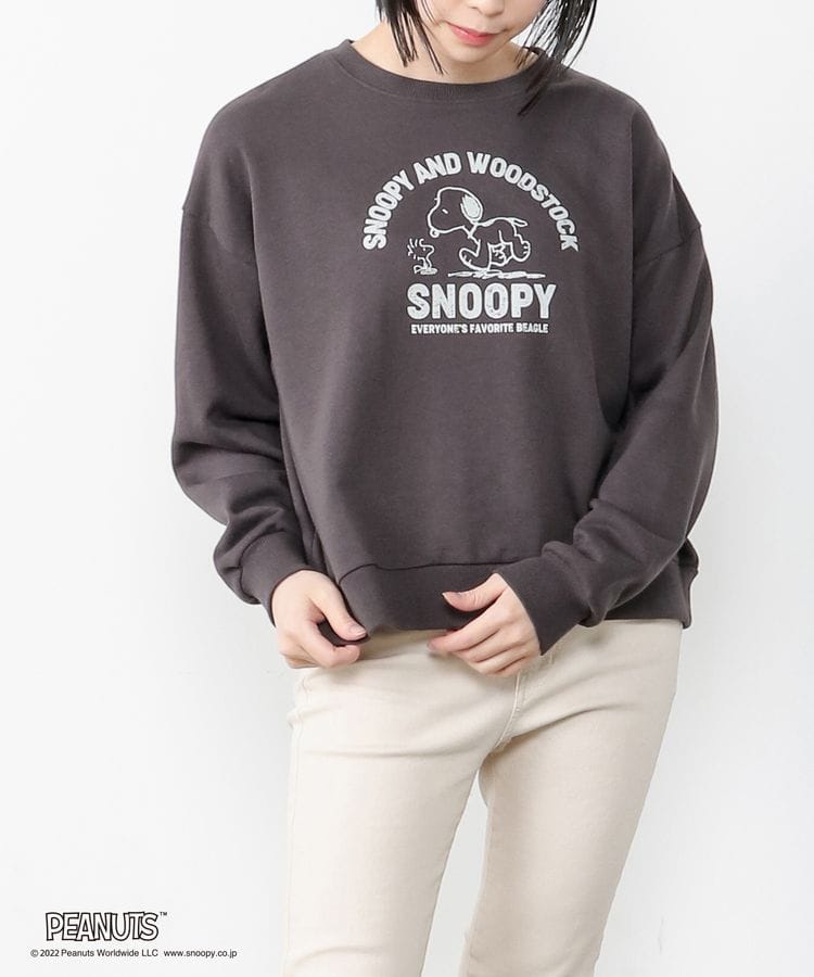 Mladies レディース 女性用 トップス トレーナー スウェット ベージュ系アイボリー パイル地 100 正規品