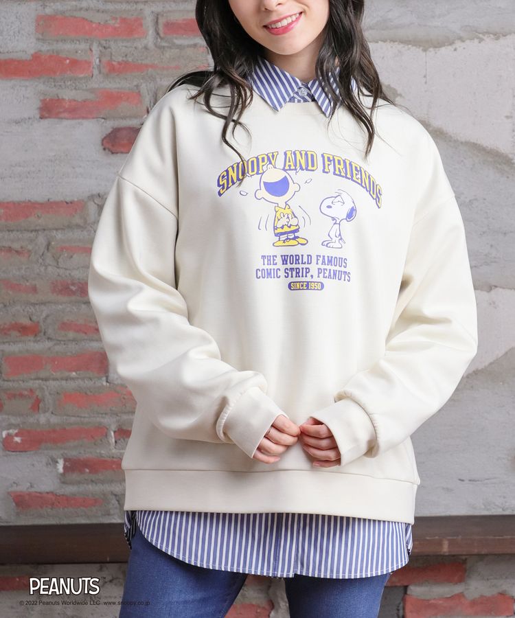 ハニーズ公式通販 スヌーピー トレーナー トップス Honeys Online Shop レディースファッション通販