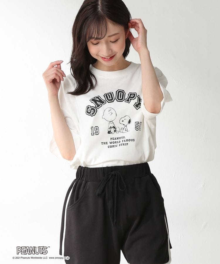 ハニーズ公式通販 スヌーピーｔシャツ トップス Honeys Online Shop レディースファッション通販