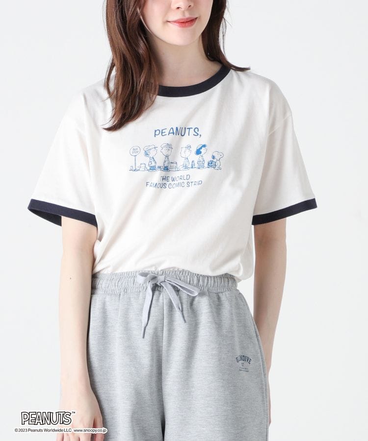 ハニーズ公式通販】スヌーピー／Ｔシャツ: トップス－Honeys Online