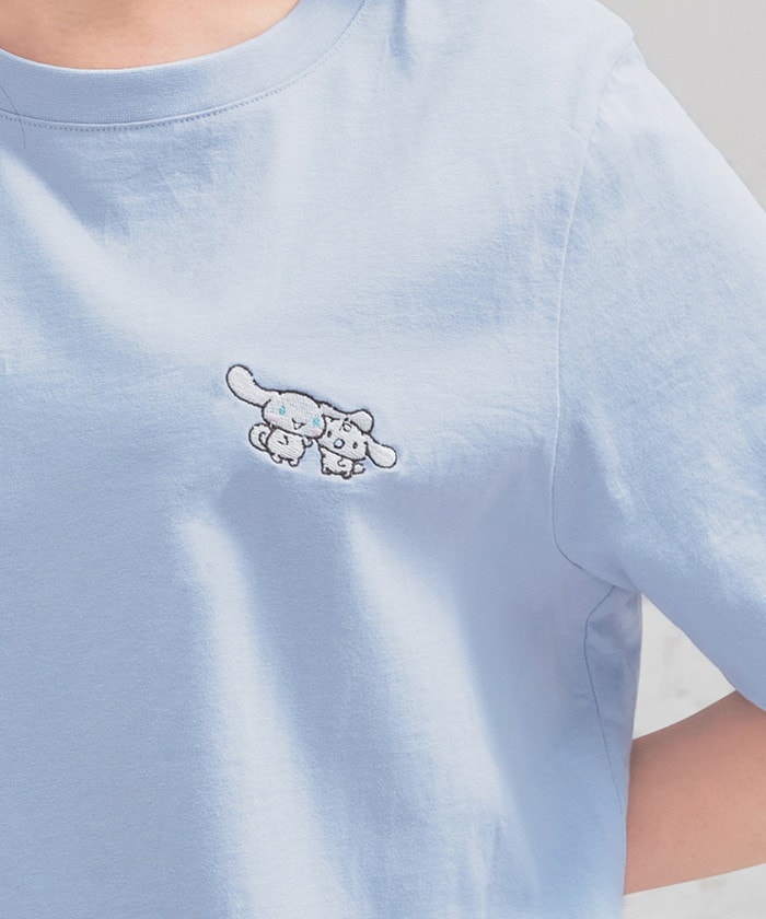 【Honeys公式 / ハニーズ】サンリオキャラクターズ/Tシャツ レディース L シナモロール プチプラ 【Honeys公式 / ハニーズ】サンリオキャラクターズ/Tシャツ レディース L シナモロール プチプラ
