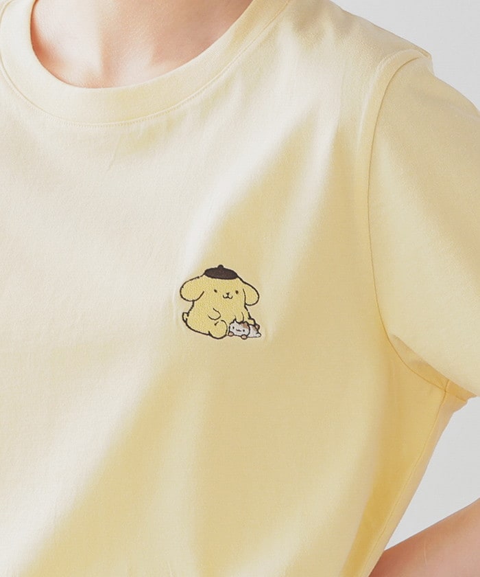 【Honeys公式 / ハニーズ】サンリオキャラクターズ/Tシャツ レディース L ポムポムプリン プチプラ 【Honeys公式 / ハニーズ】サンリオキャラクターズ/Tシャツ レディース L ポムポムプリン プチプラ