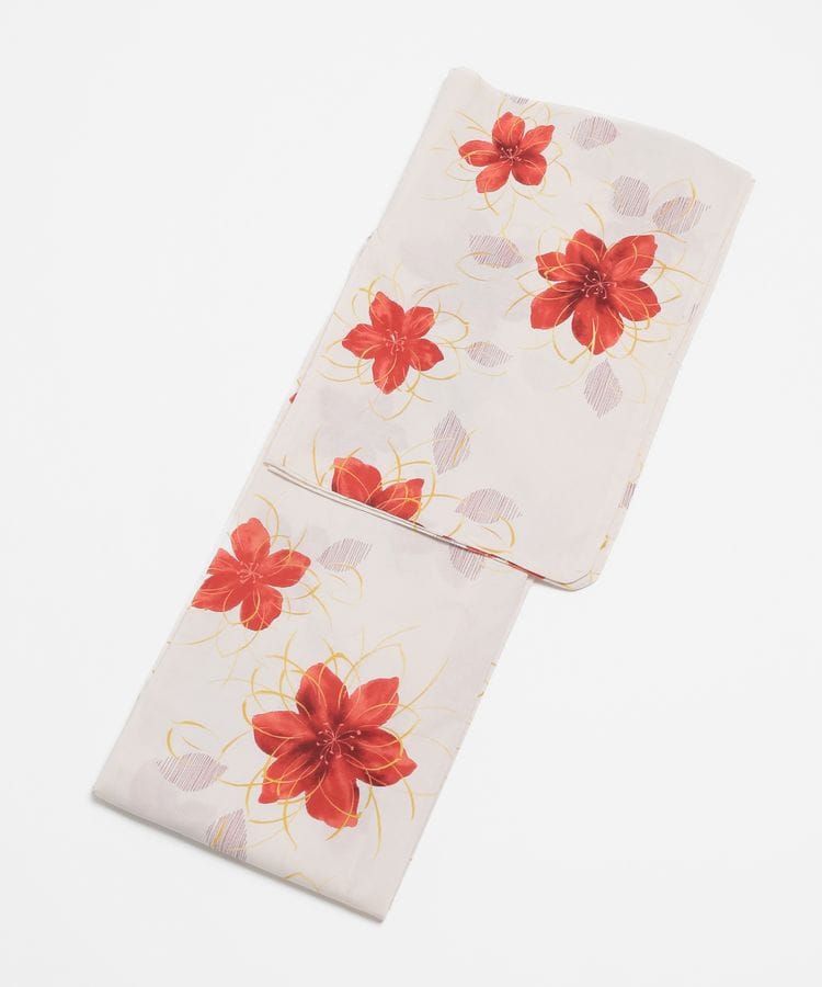 浴衣 アイボリー