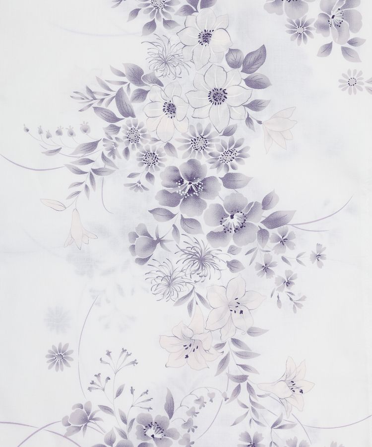 浴衣 オフ×小花