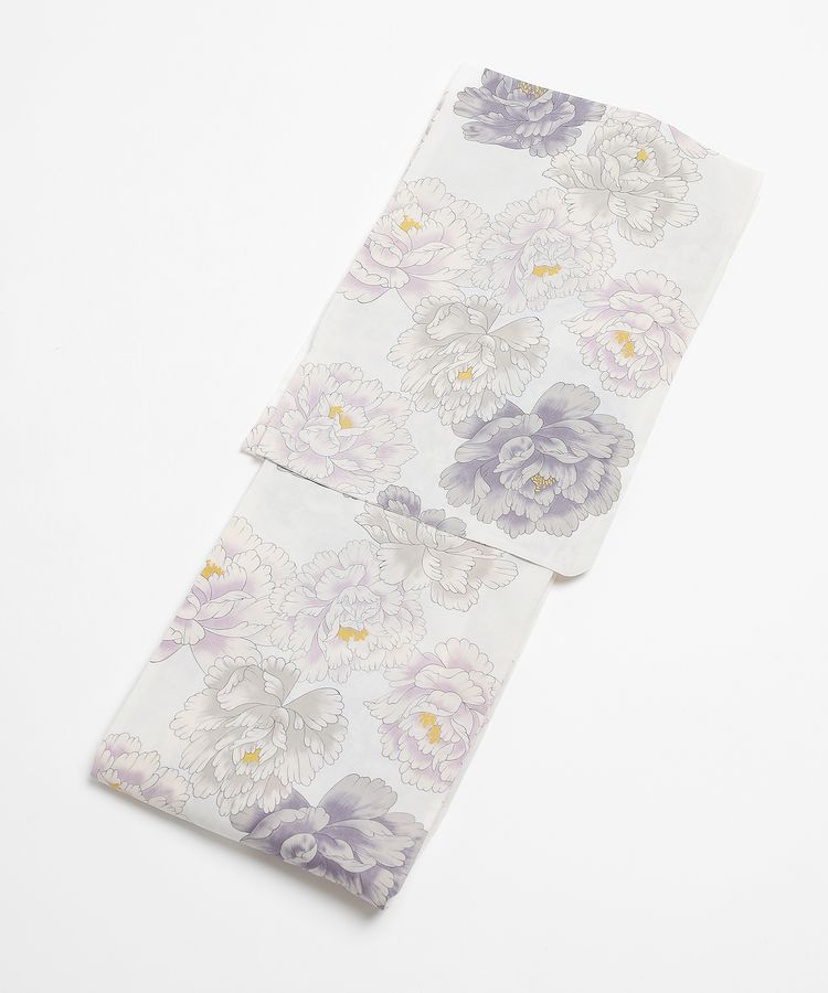 浴衣 ライトグレー