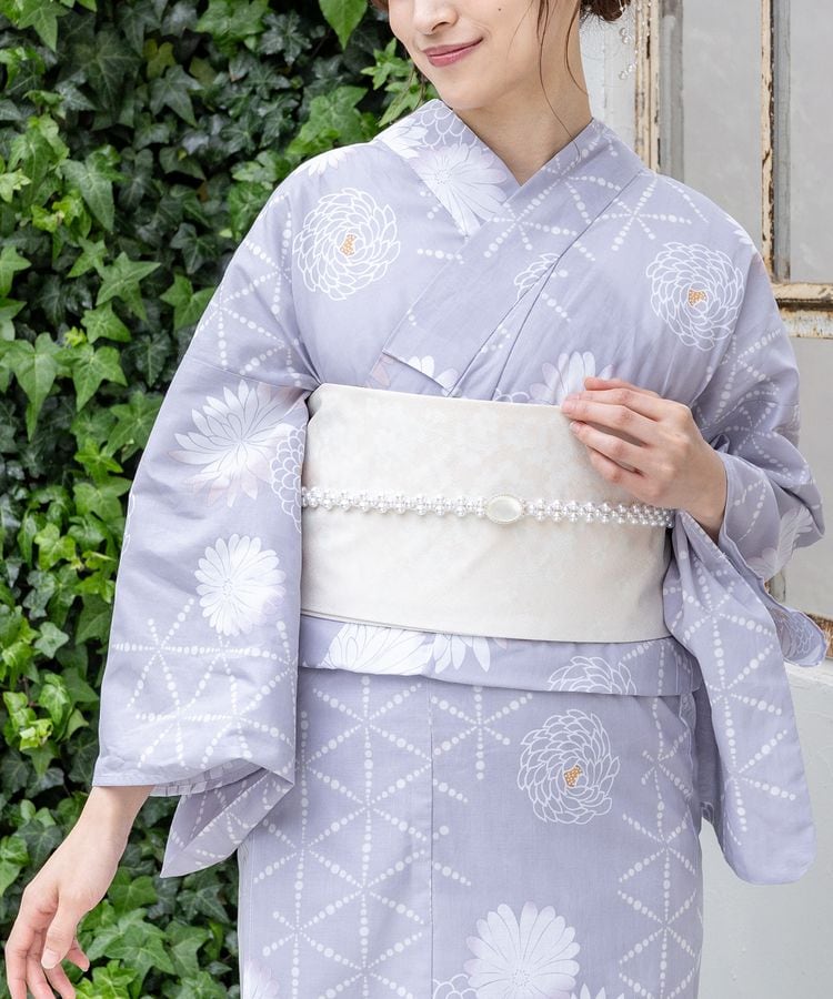 作り帯 アイボリー