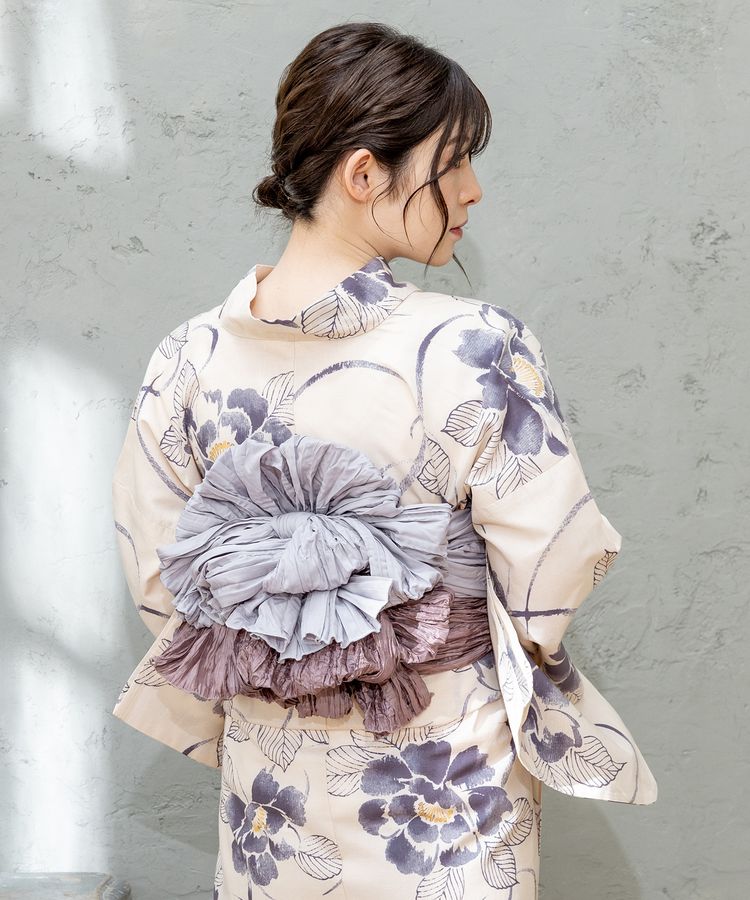 兵児帯 グレージュ