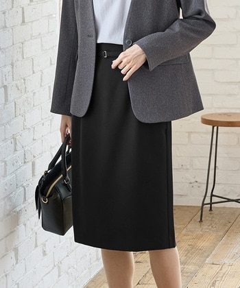 【Honeys公式 / ハニーズ】ベルト付タイトスカート レディース S ブラック プチプラ 【Honeys公式 / ハニーズ】ベルト付タイトスカート レディース S ブラック プチプラ