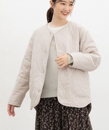 【Honeys公式 / ハニーズ】リバーシブルブルゾン レディース LL ライトベージュ プチプラ 【Honeys公式 / ハニーズ】リバーシブルブルゾン レディース LL ライトベージュ プチプラ