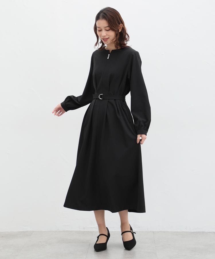 ハニーズ公式通販】ウエストタックワンピース: ワンピース－Honeys  