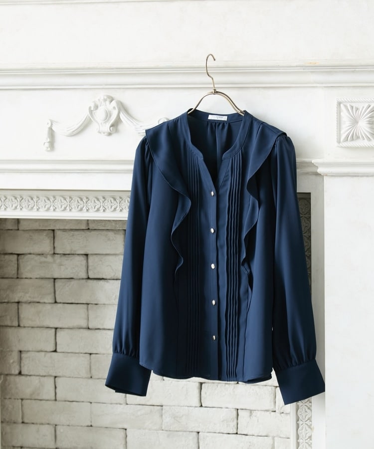 褒められ】フリルピンタックブラウス: トップス｜ハニーズ公式通販