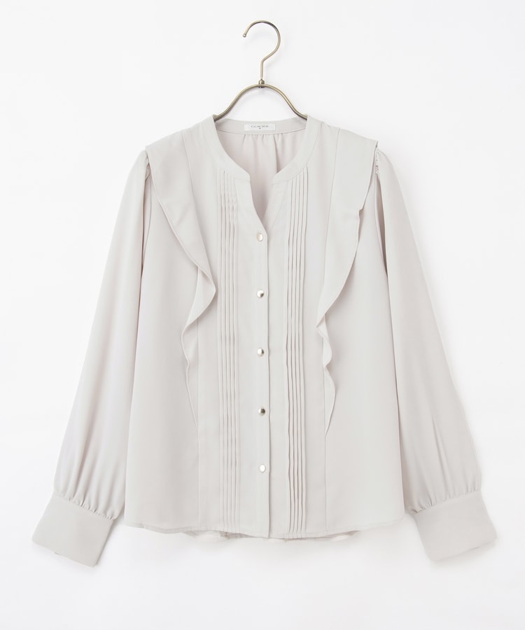 褒められ】フリルピンタックブラウス: トップス｜ハニーズ公式通販