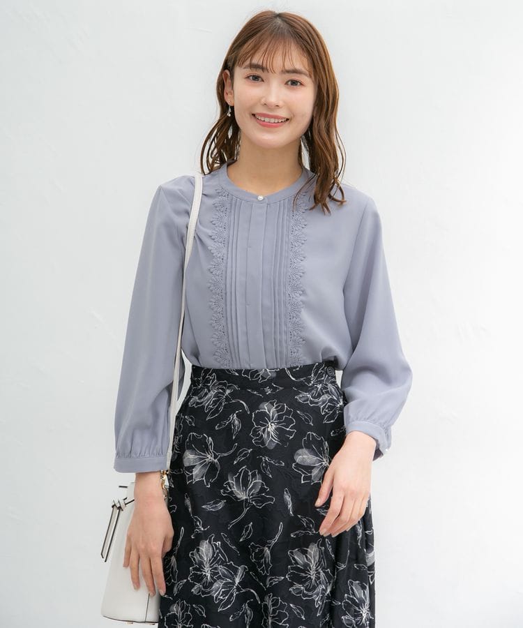 ハニーズ公式通販】ピンタックブラウス: トップス-Honeys Online Shop