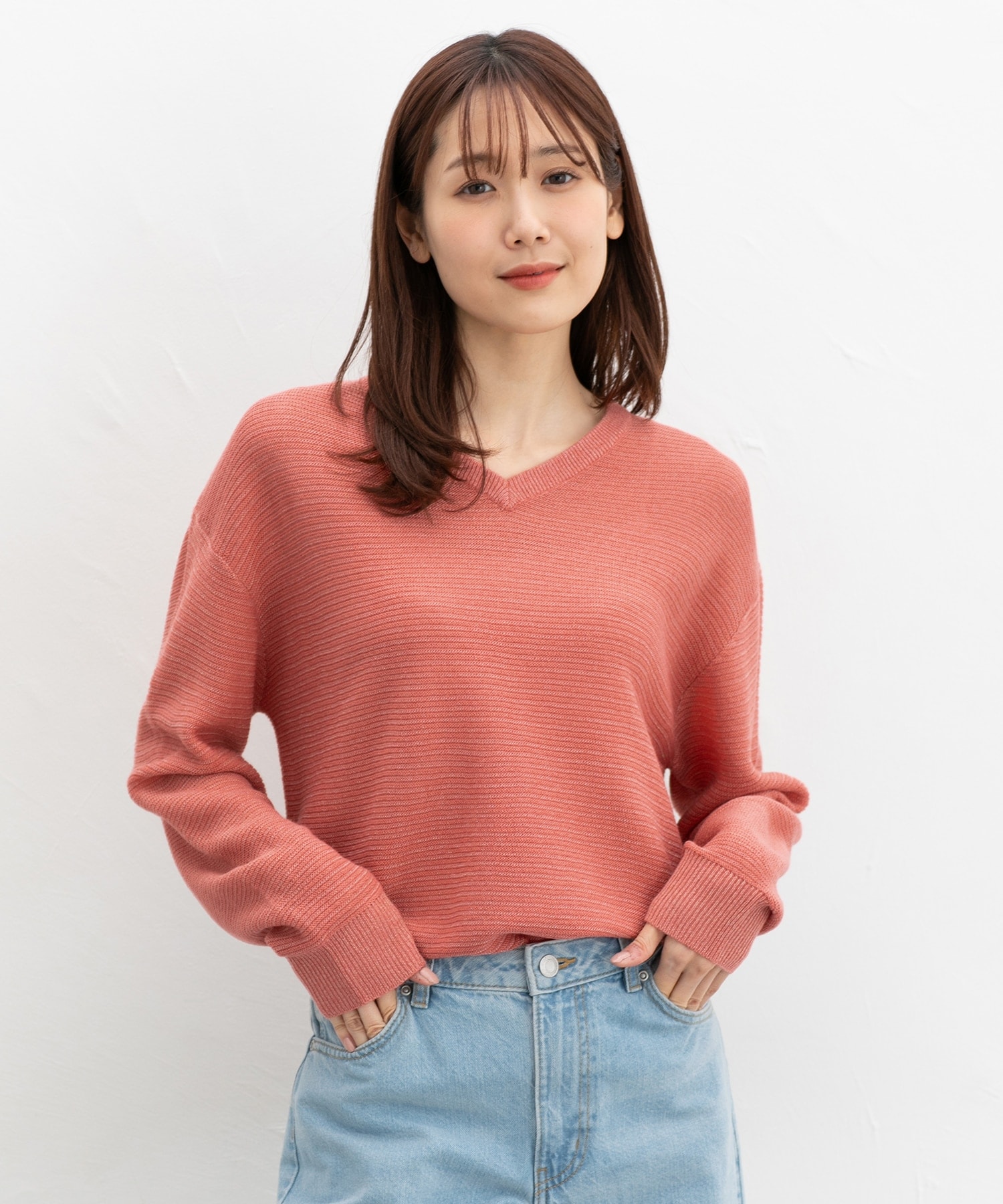Vネックラメニット: トップス|ハニーズ公式通販 Vネックラメニット: トップス|ハニーズ公式通販
