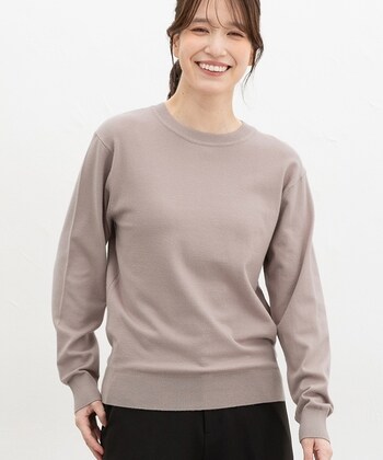 【Honeys公式 / ハニーズ】クルーネックニット レディース L モカ プチプラ 【Honeys公式 / ハニーズ】クルーネックニット レディース L モカ プチプラ