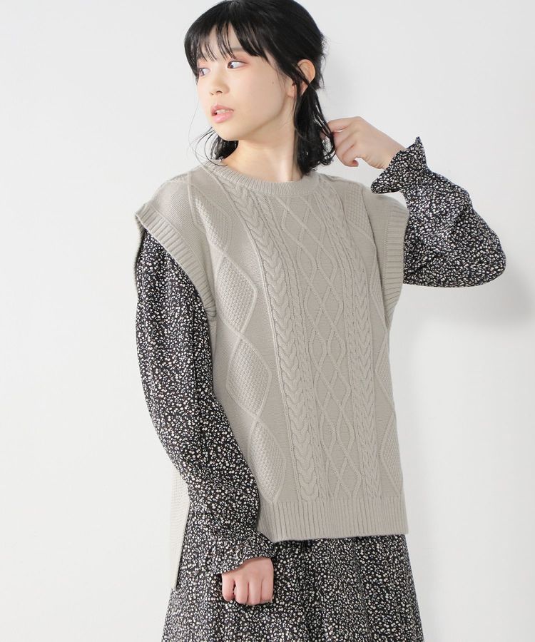 ニットセーター ニットベスト Sサイズ グレー ベスト レイヤード レディース 最新発見 ベスト ニットセーター ニットベスト Sサイズ グレー ベスト レイヤード レディース 最新発見 ベスト