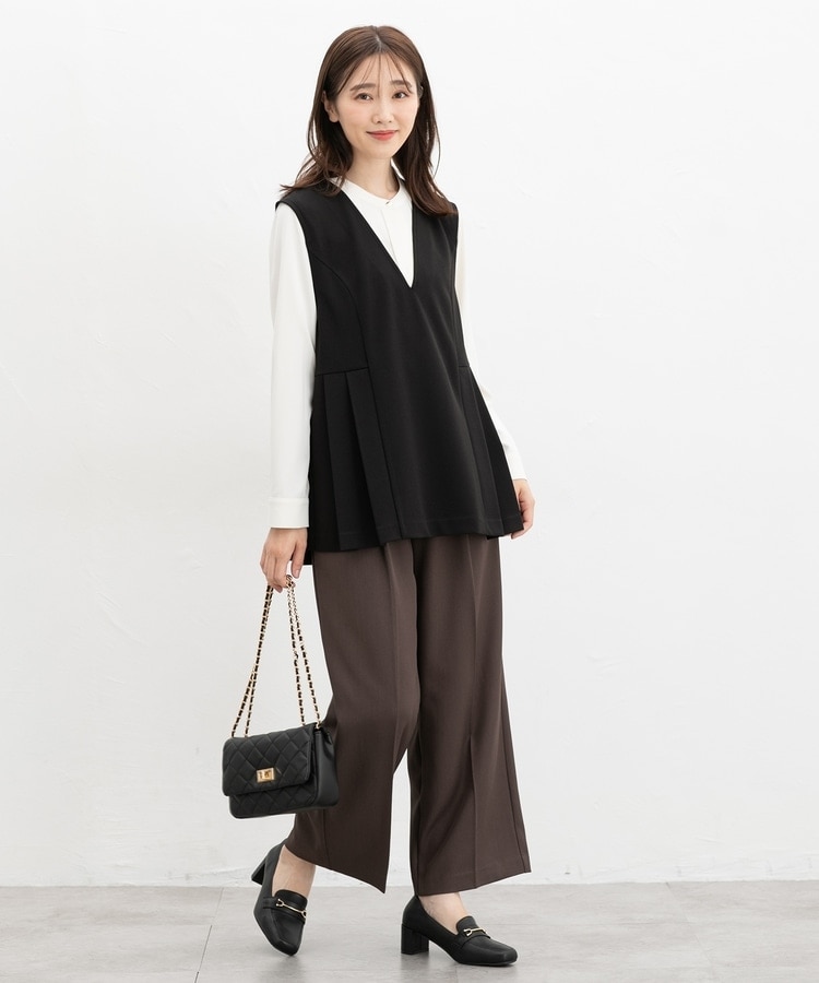 脇プリーツベスト: トップス｜ハニーズ公式通販