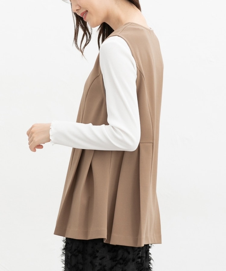 脇プリーツベスト: トップス｜ハニーズ公式通販