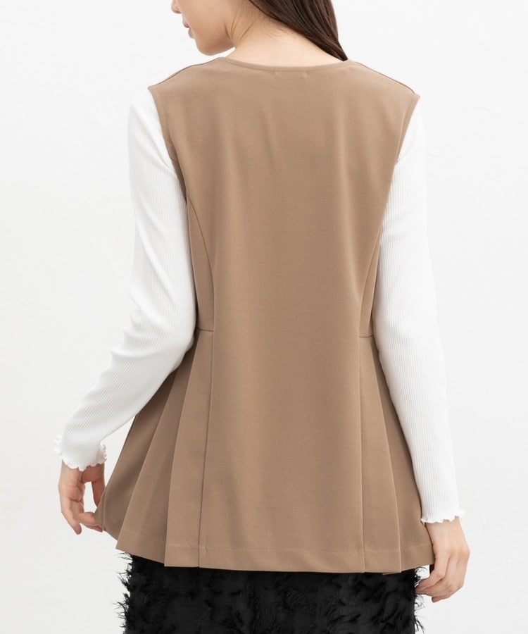 脇プリーツベスト: トップス｜ハニーズ公式通販