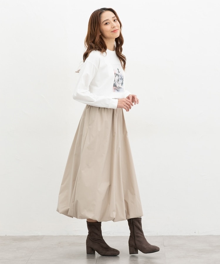 値下げ　バーニーズ　アノウHANNOHバルーンスカート 仏製　ジャーナル 値下げ バーニーズ アノウHANNOHバルーンスカート 仏製