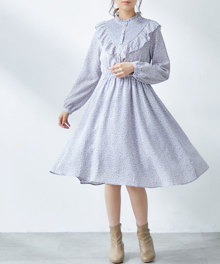 ハニーズ公式通販 レース切替ワンピース Web限定llサイズ有 ワンピース Honeys Online Shop レディースファッション通販