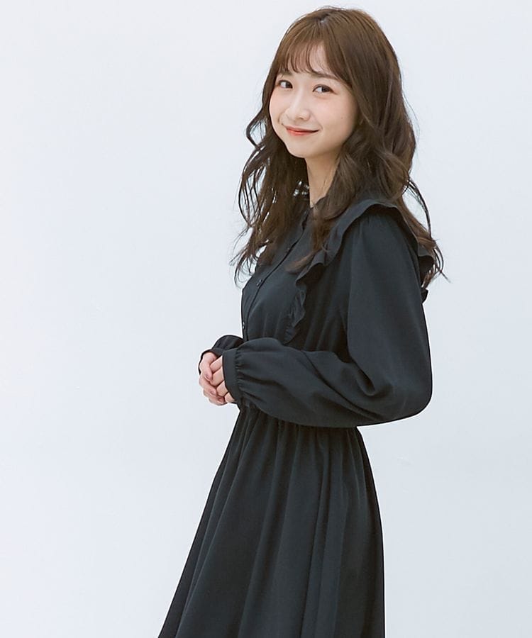 ハニーズ公式通販 肩フリルワンピース ワンピース Honeys Online Shop レディースファッション通販
