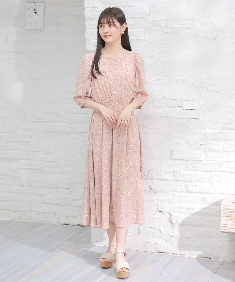 ハニーズ公式通販 後リボンワンピース ワンピース Honeys Online Shop レディースファッション通販